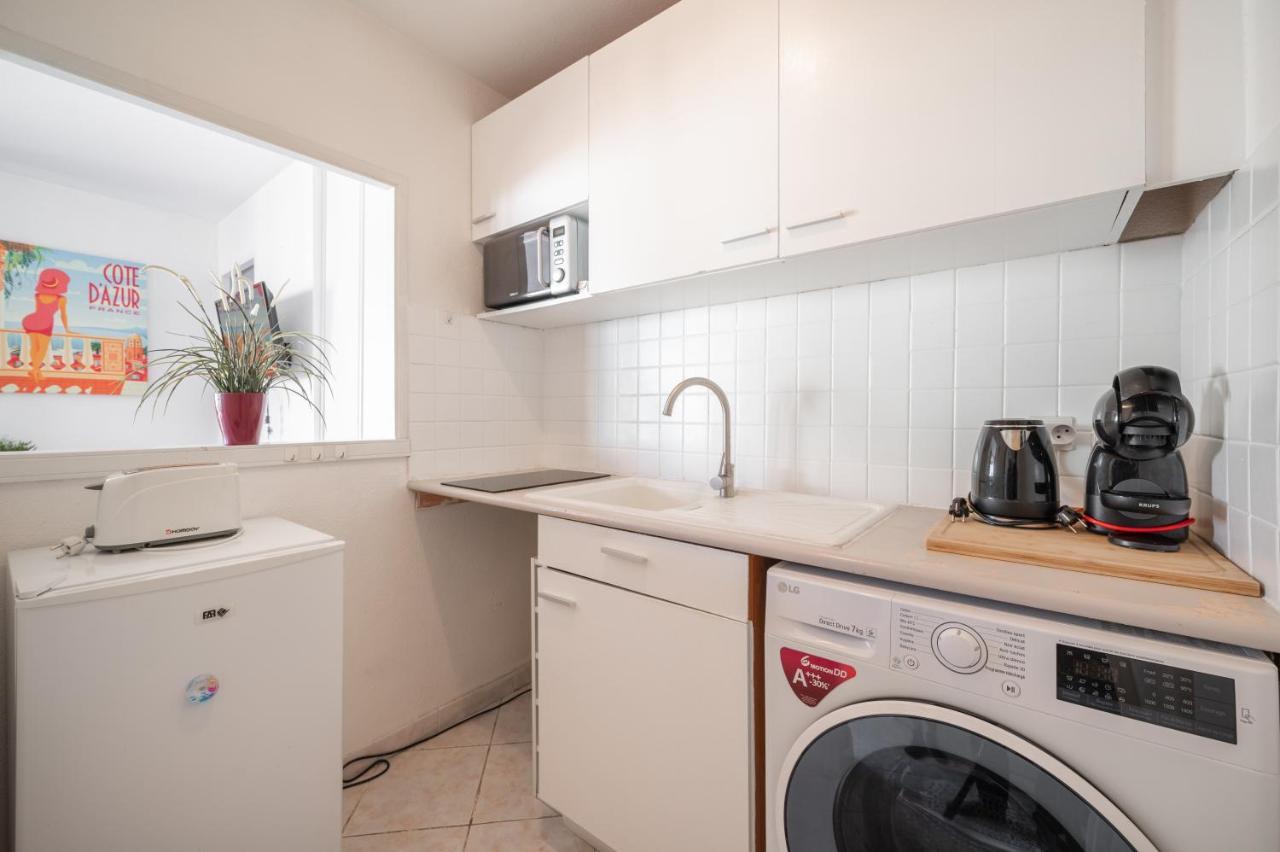 Appartement 4 Pers A 50M De La Plage, Avec Piscine Rocabruna Exterior foto